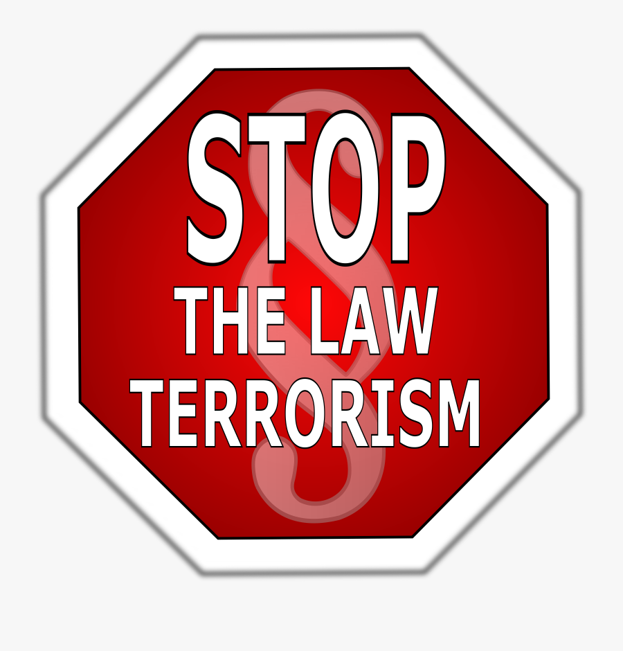 Terrorism Clipart - Stop Terrorism Icon Transparent, Transparent Clipart
