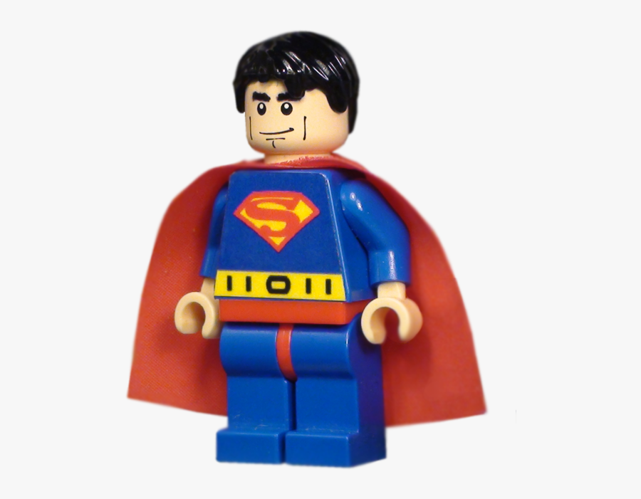 Transparent Super Man Png - Superman Lego, Transparent Clipart