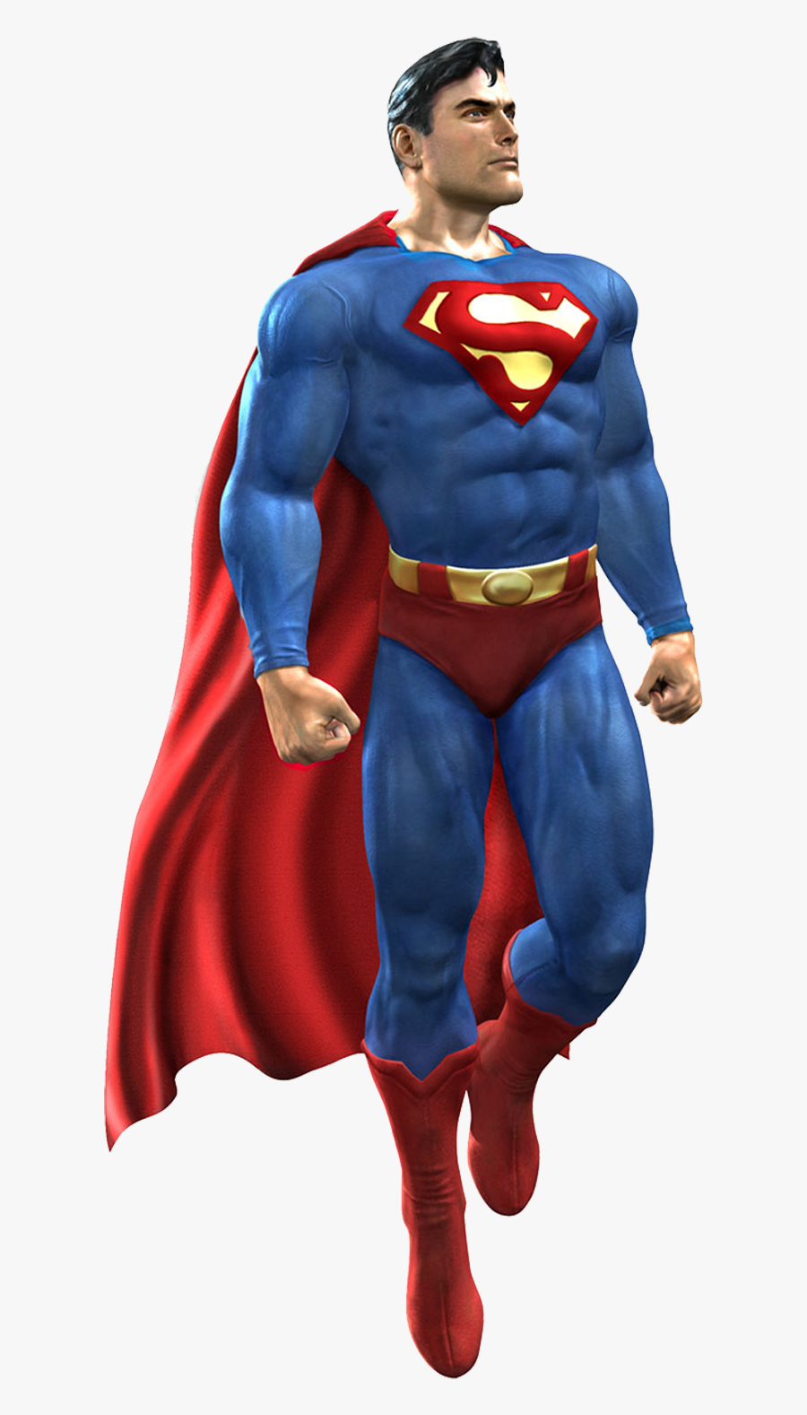 Batman V Superman Clipart 3d Png - Superman Png, Transparent Clipart
