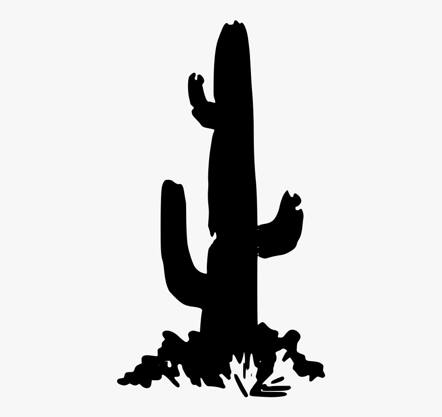 Cactus Silhouette Png Desert Free Transparent Clipart Clipartkey | My ...