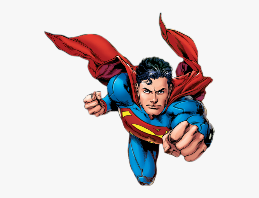 Superman Anime Png Png Image - Comic Superman Transparent Background, Transparent Clipart
