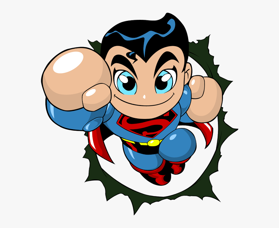 Superman Clipart Gambar - Comic Transparent Background Superman Png, Transparent Clipart