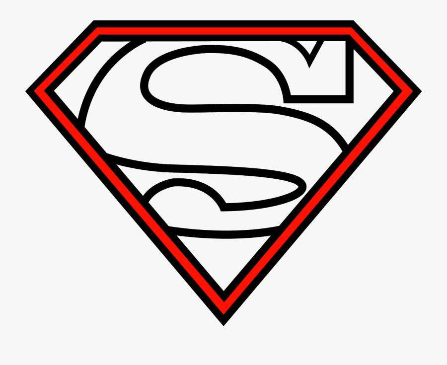 Superman Logo Clip Art Free Clipart Images - Easy Drawings Of Superman Symbol, Transparent Clipart