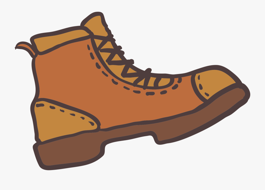 Clip Art Hiking Boots Clipart - Hiking Boot Clip Art, Transparent Clipart