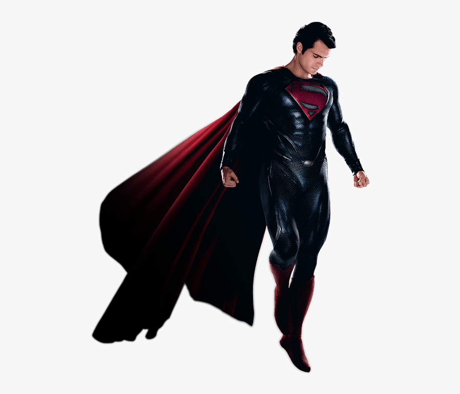 Superman Man Of Steel Png Png Image - Henry Cavill Superman Flying, Transparent Clipart