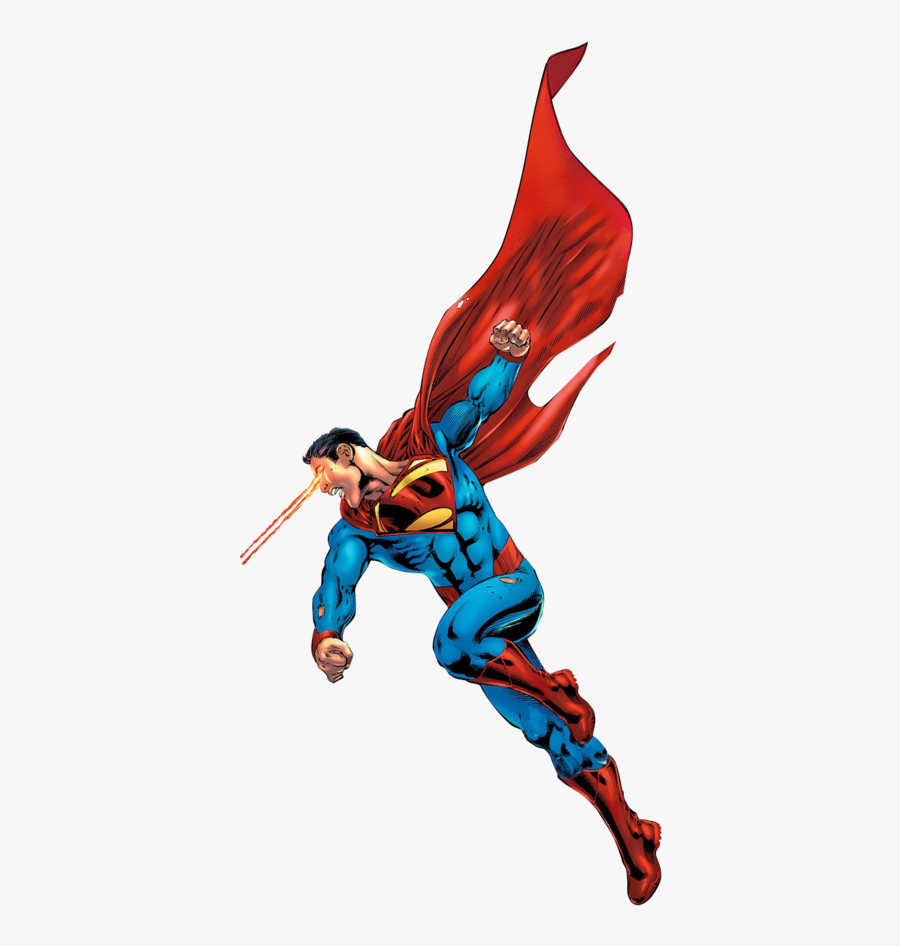 Transparent Superman Flying Clipart - Flying Superman Transparent Background, Transparent Clipart