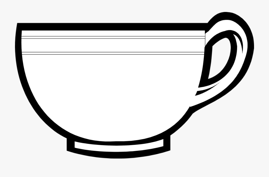 Tea Cup Free Stock Photo Illu - Cup Clipart Black And White, Transparent Clipart