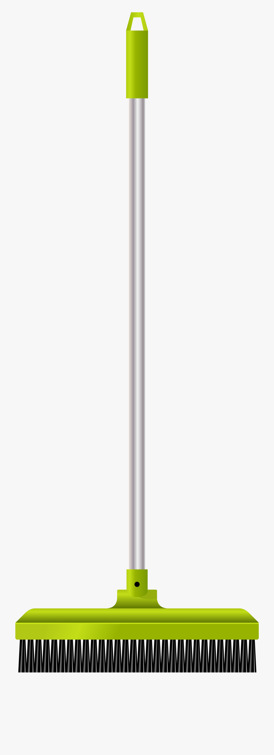 Green Broom Png Clip Art Image - Mobile Phone, Transparent Clipart
