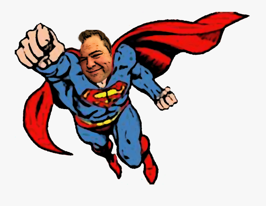 Superman Flying Up Png - Superman Clipart, Transparent Clipart