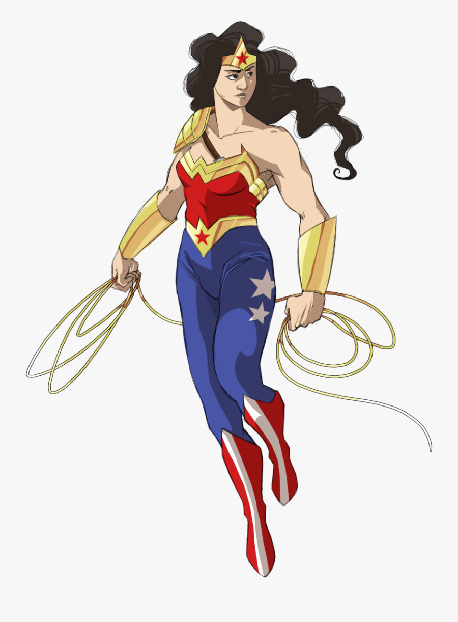 Superman Traje Clip Art - Wonder Woman, Transparent Clipart