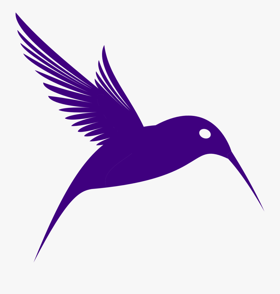 Hummingbird Clipart Free Vector - Hummingbird Silhouette Flying, Transparent Clipart