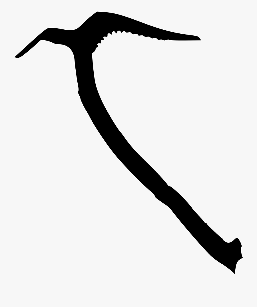 Ice-axe - Ice Axe Icon, Transparent Clipart