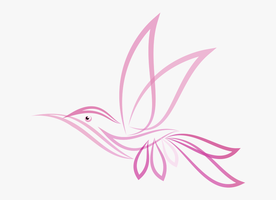 Transparent Hummingbird Clipart - Abstract Hummingbird, Transparent Clipart