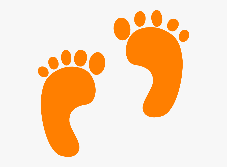 Colorful Footprint Clipart - Foot Print Clipart, Transparent Clipart