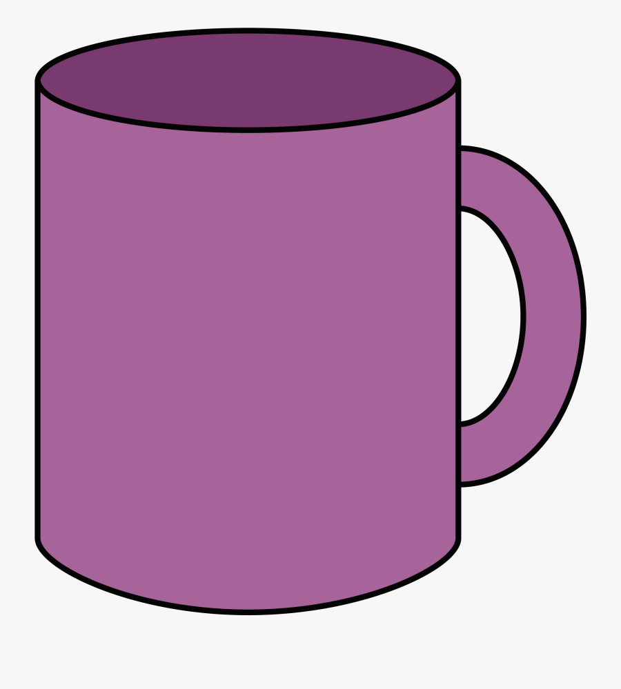 Cup Clipart Violet - Cylinder Shaped Objects Clipart, Transparent Clipart