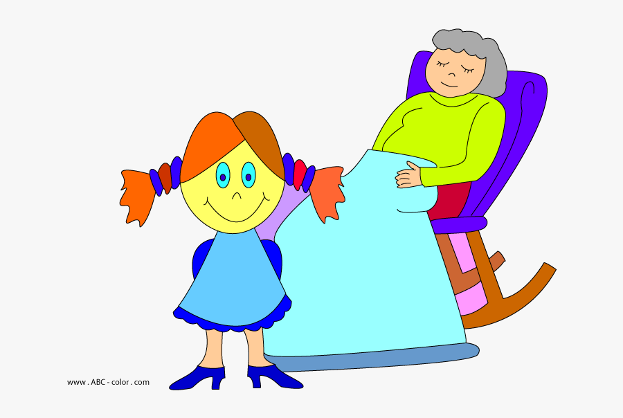 Grandmother Clip Art Free - Cartoon, Transparent Clipart