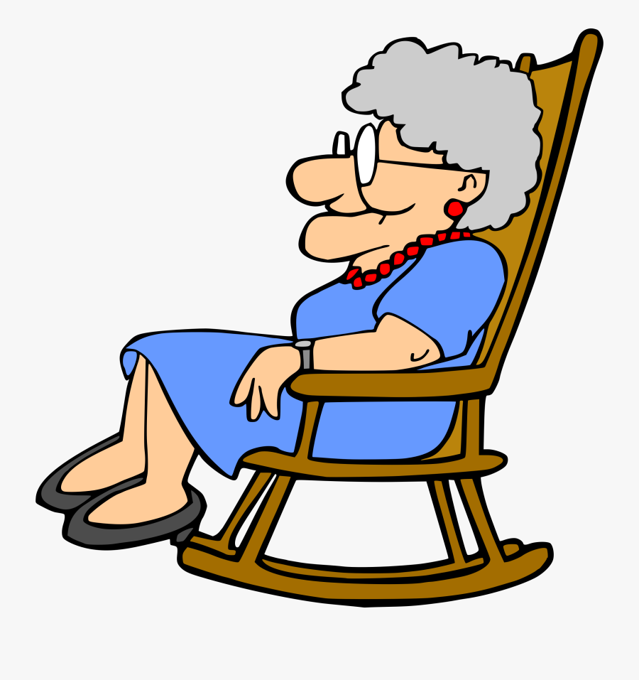 Old Clipart Granny - Transparent Background Grandma Clipart, Transparent Clipart