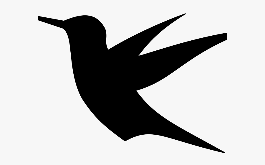 Transparent Dove Silhouette Png - Hummingbird, Transparent Clipart