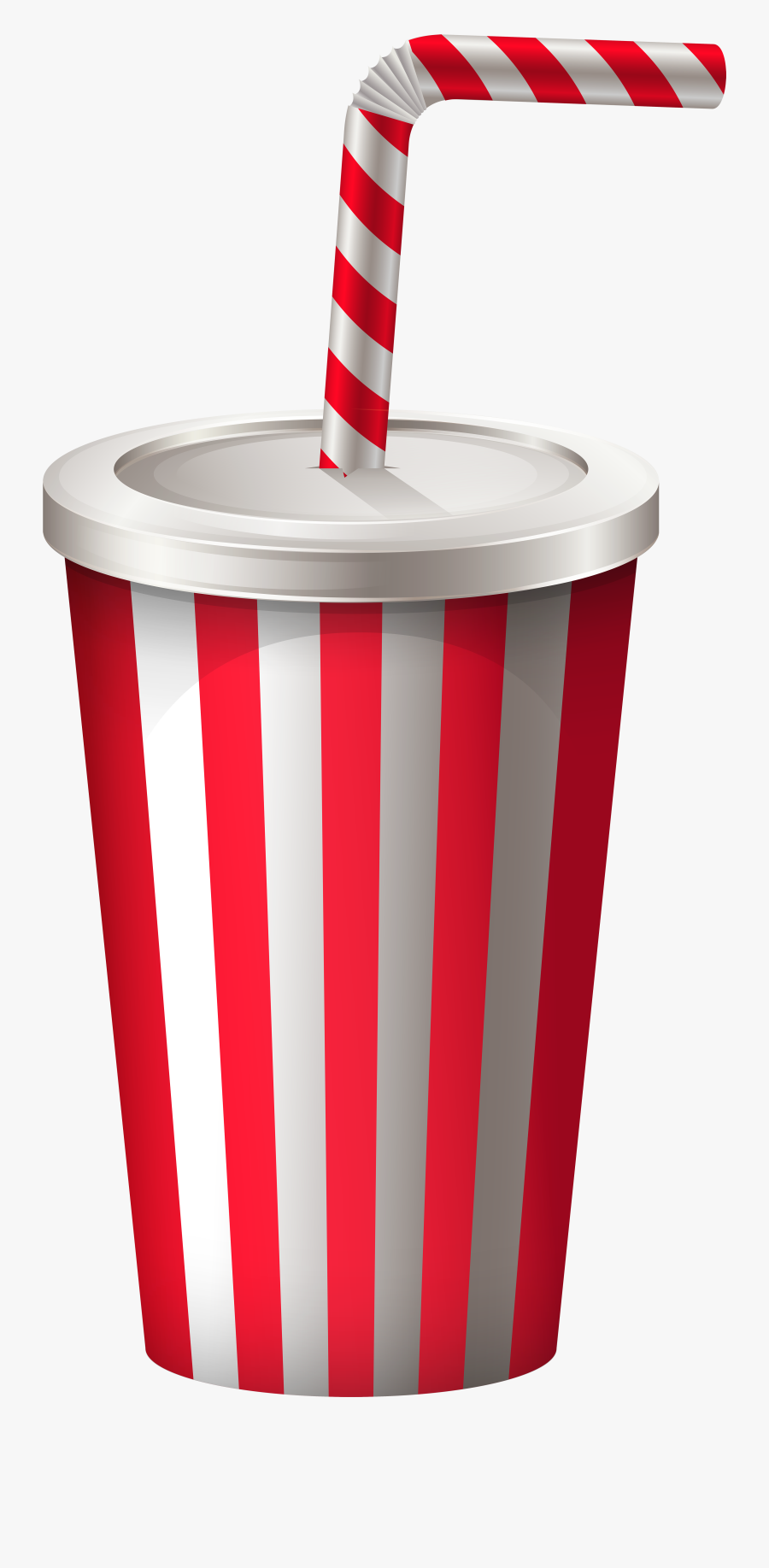Drink Cup With Straw Png Transparent Clip Art Image, Transparent Clipart