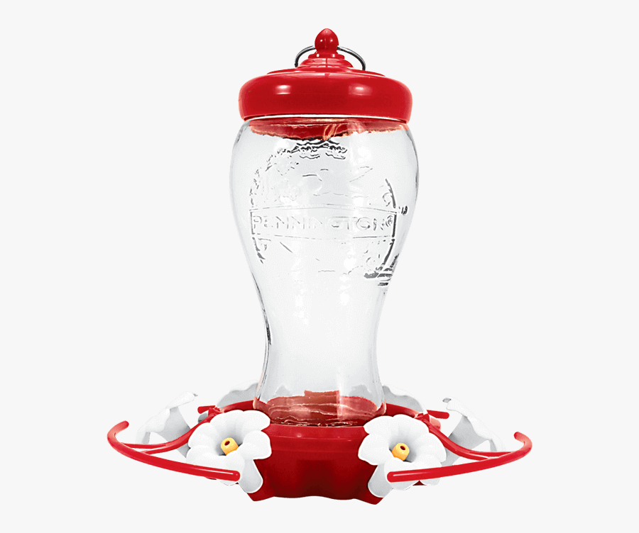 Pennington 28 Oz Decor Hummingbird Feeder - Walmart Glass Hummingbird Feeder, Transparent Clipart