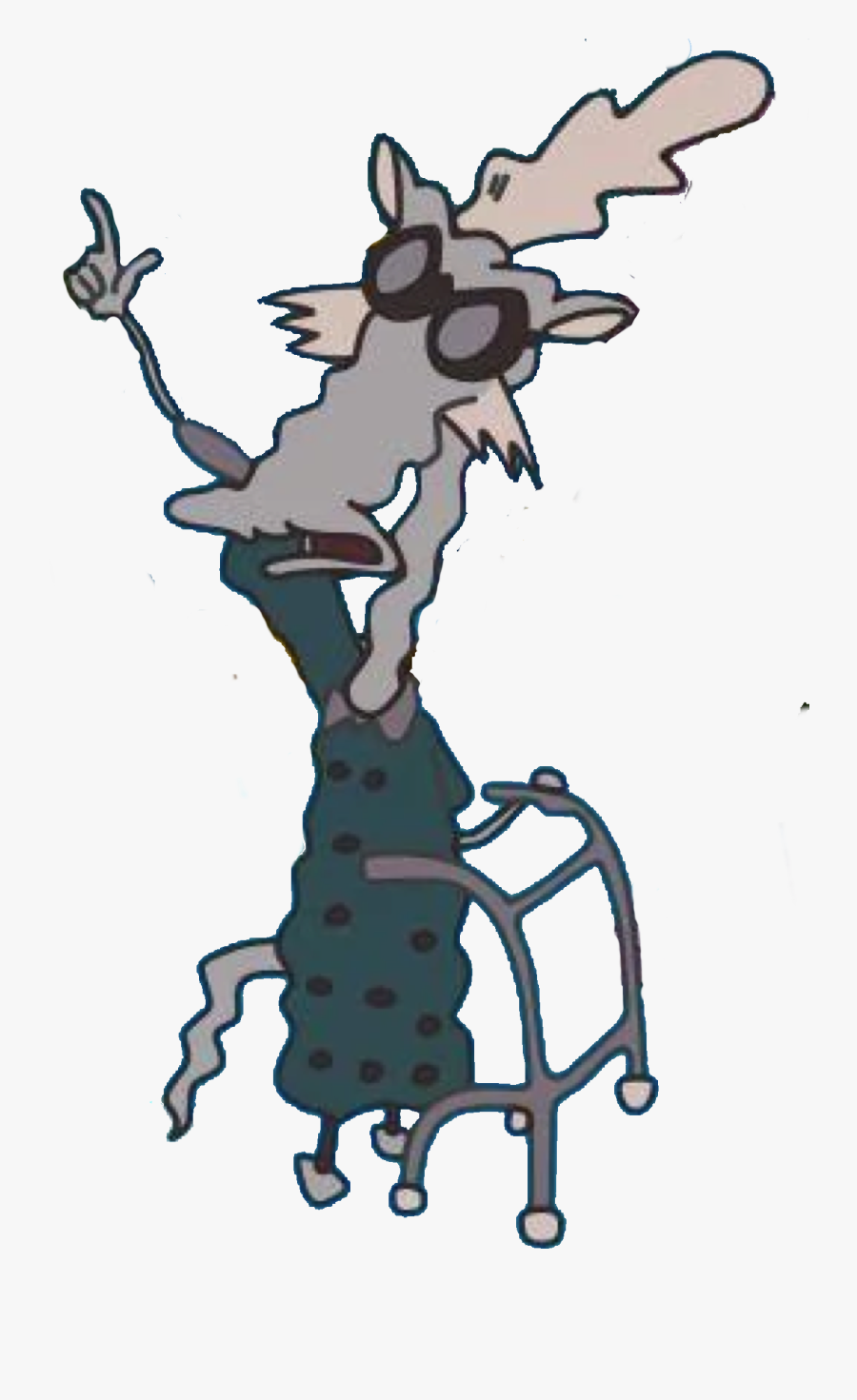 Wiki Clipart , Png Download - Rocko's Modern Life Grandma, Transparent Clipart