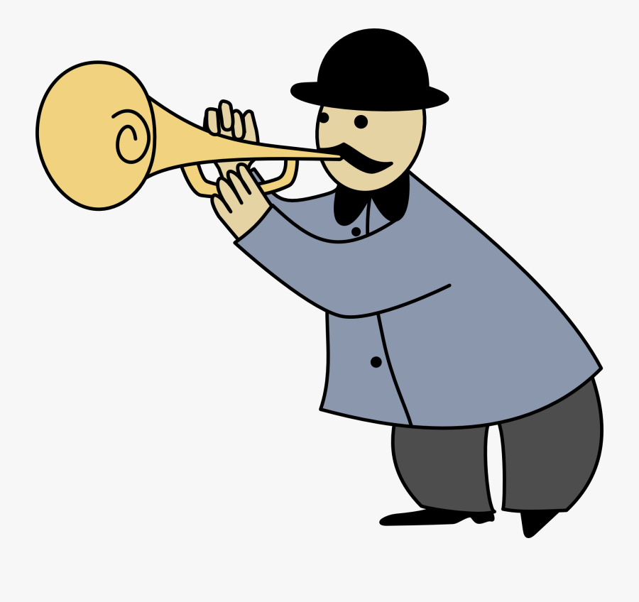 Trumpet Clipart - Trumpeter Clipart, Transparent Clipart