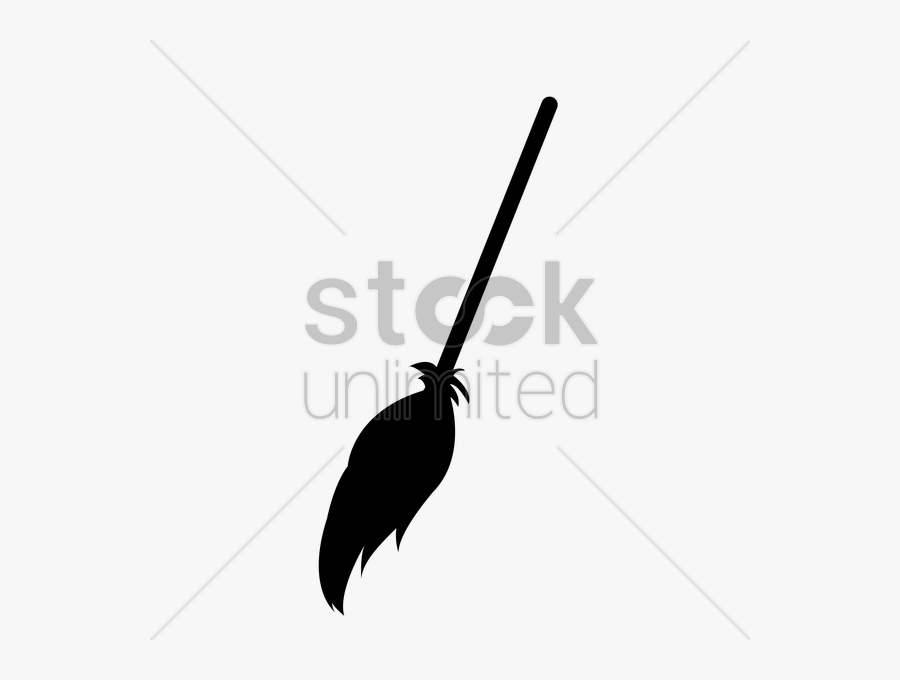 Broom Vector Harry Potter - Harry Potter Broom Silhouette, Transparent Clipart