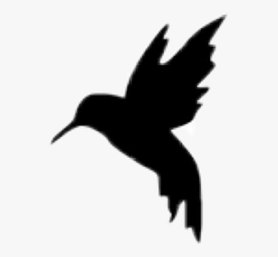 #hummingbird #silhouette - Sticker, Transparent Clipart