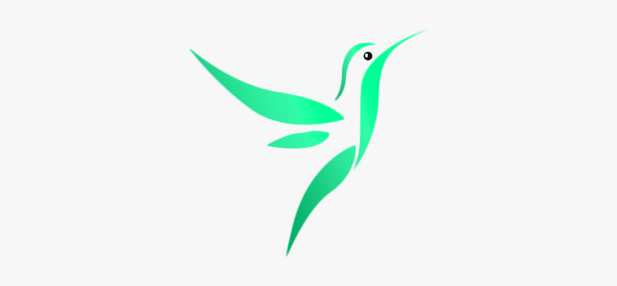 Picture Transparent Library Bird Logo Design Samples - Hummingbird, Transparent Clipart