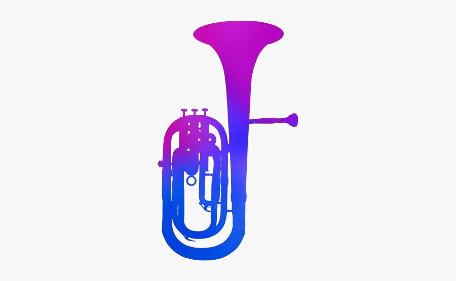 Trumpet Hd Png Clipart Image - Alto Horn, Transparent Clipart