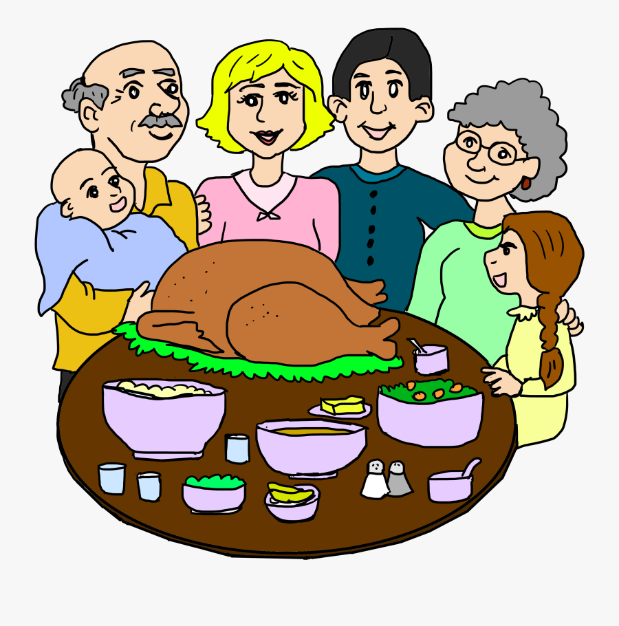 Grandpa And Grandma, They Are One Of The Most Important - Get Along With Family, Transparent Clipart