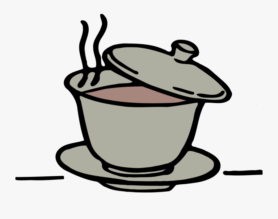 Tea Cup Clipart Line Art Tea - Chinese Tea Cup Icon, Transparent Clipart