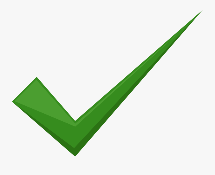 Transparent Wrong Clipart - Transparent Background Green Tick Mark Png, Transparent Clipart