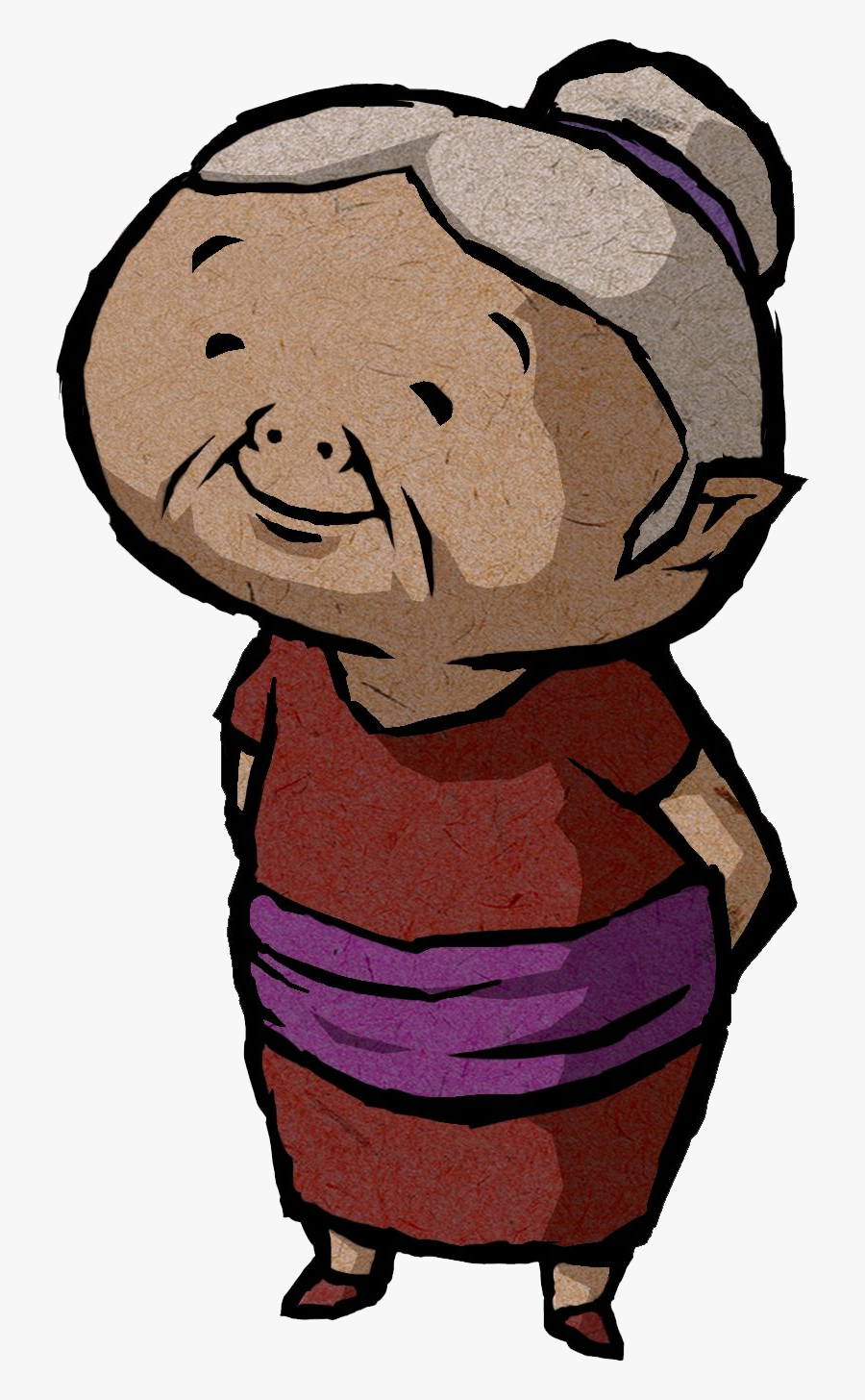 Grandmother Png Picture - Link's Grandma, Transparent Clipart