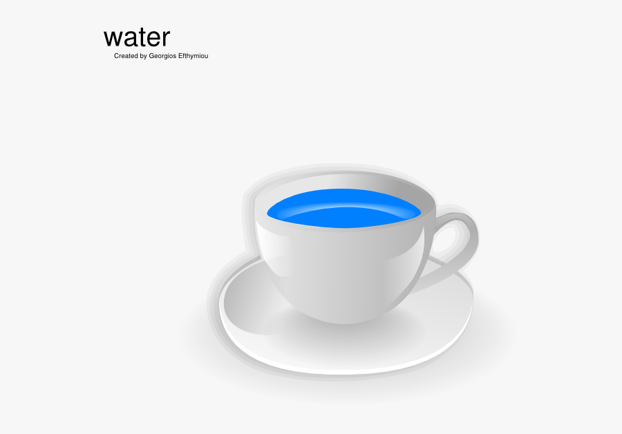 Water In A Cup Clip Art, Transparent Clipart