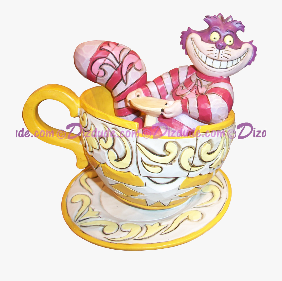 Transparent Teacup Png - Cheshire Cat In Teacup Tattoo, Transparent Clipart