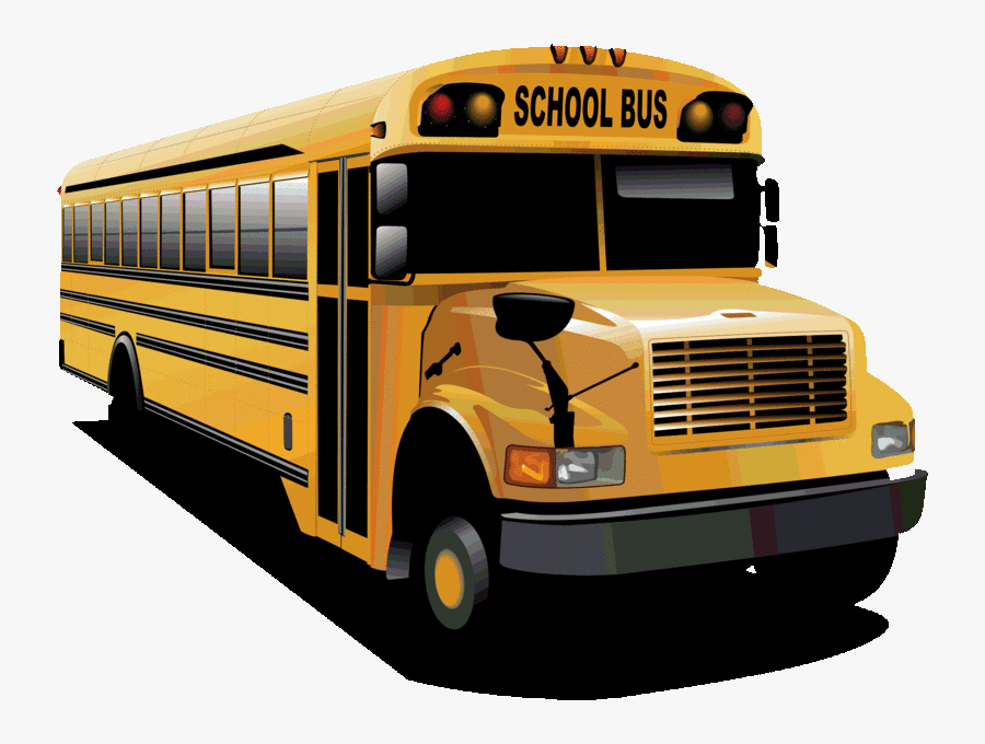 School Bus Clipart - Yellow School Bus, Transparent Clipart