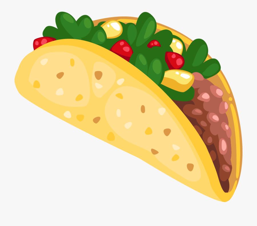 Transparent Taco Clipart Png - Taco Clipart Png, Transparent Clipart