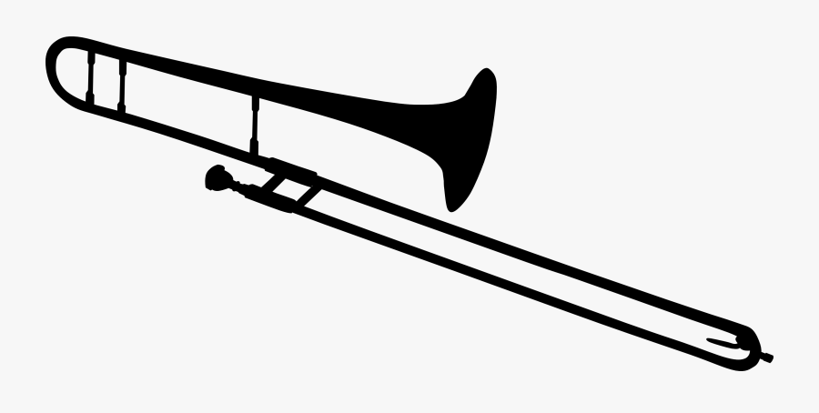 Musical Instruments Clipart Trumpet - Trombone Clipart, Transparent Clipart