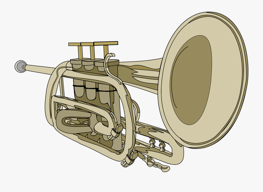 Trumpet Horn Musical Instrument Trumpet Clip Art , Free Transparent
