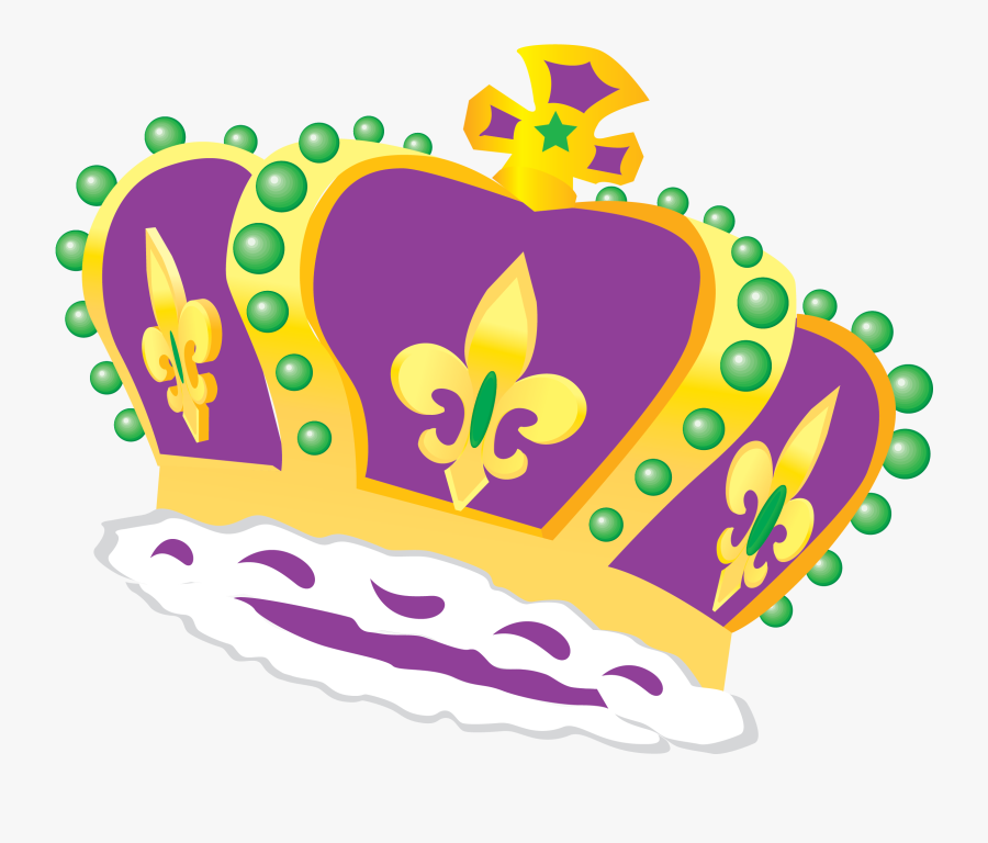 Mardi Gras Crown Clip Art, Transparent Clipart