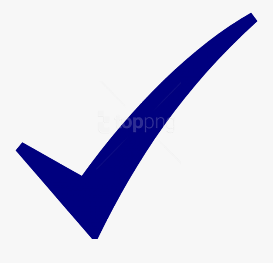 Check Mark Symbol Png - Small Blue Check Mark, Transparent Clipart