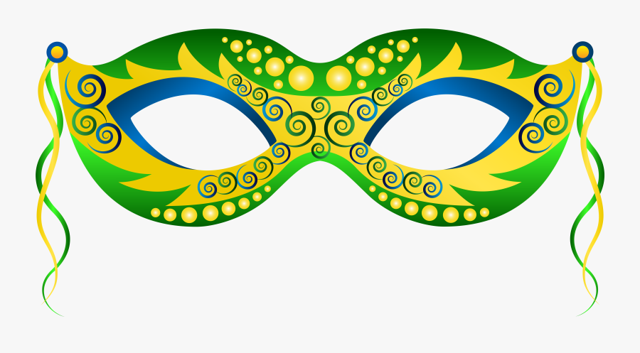 Png Image Information - Mardi Gras Mask Transparent, Transparent Clipart