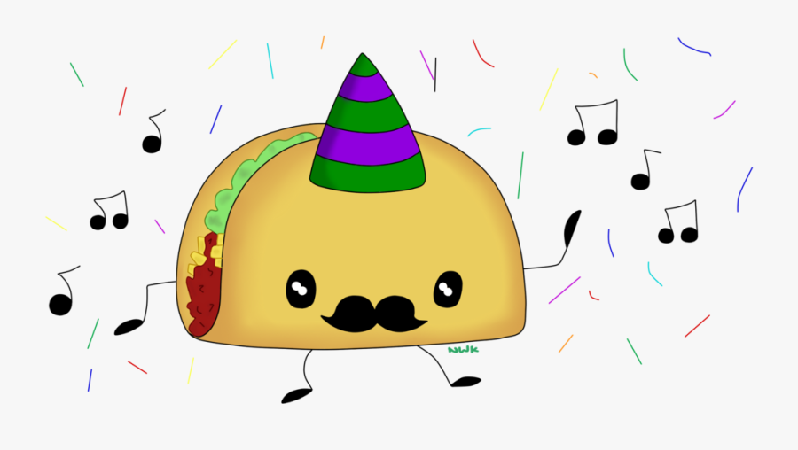 Taco Salsa Dance Mexican Cuisine Clip Art - Dancing Taco Clipart, Transparent Clipart
