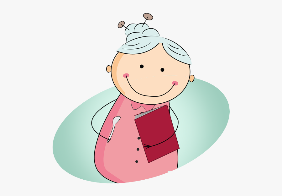 Grandma Clipart Farmer - Cartoon, Transparent Clipart