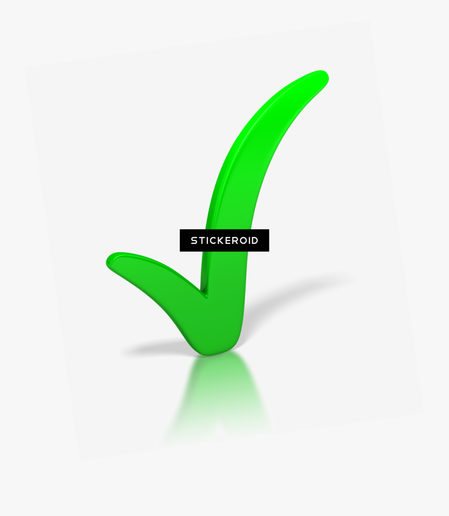 Green Checkmark Png - Graphic Design, Transparent Clipart