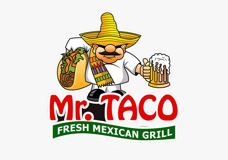 Taco Clipart Taco Thursday - Mr Taco Logo, Transparent Clipart