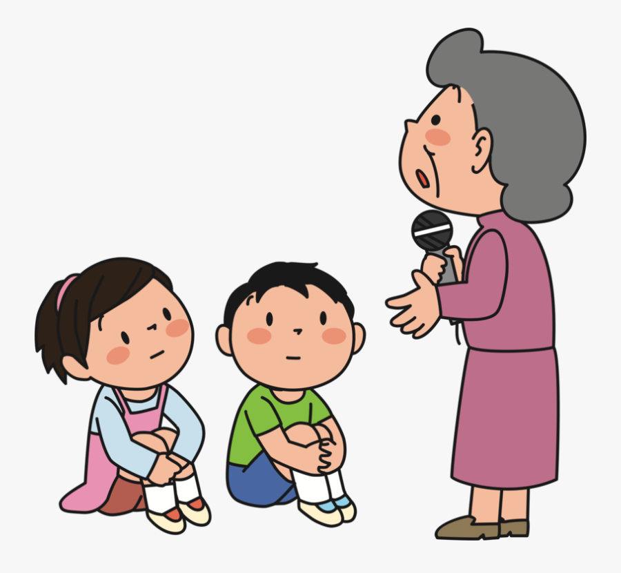 Family Pictures,sharing,playing With Kids - Clipart Old And Young, Transparent Clipart