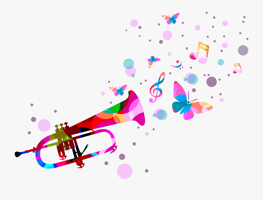 Quotation Music Trumpet - Summer Music Concert, Transparent Clipart