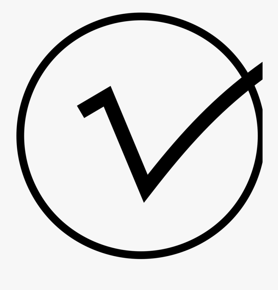 White Check Mark Png - Mark Clipart Black And White, Transparent Clipart